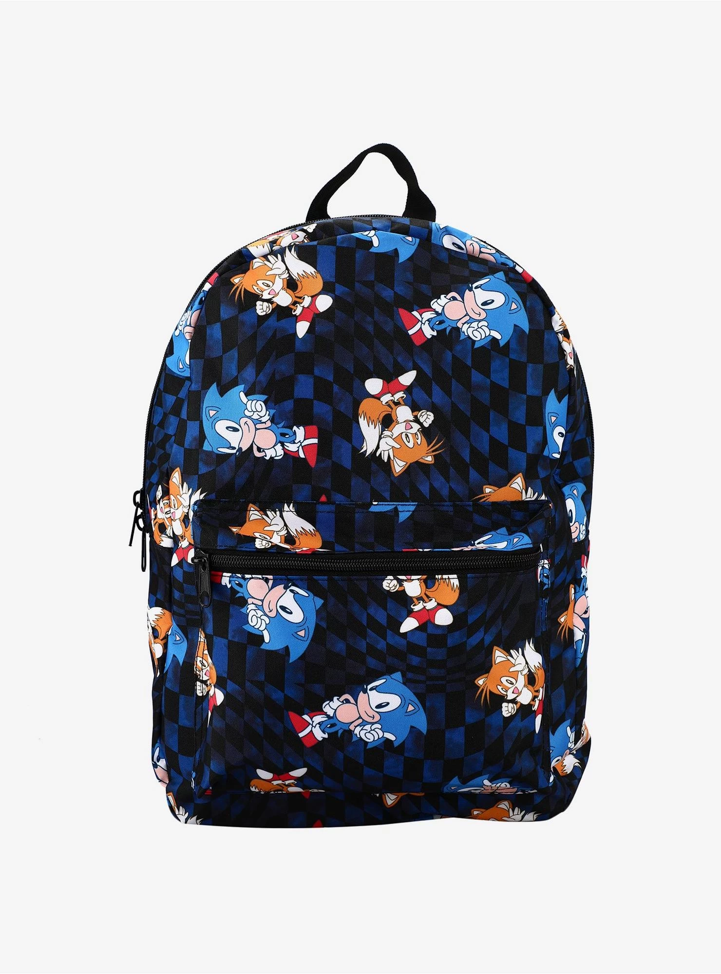 Bioworld Sonic The Hedgehog Duo Warp Checkered Backpack