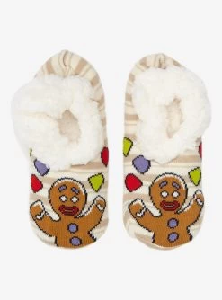Shrek Gingy Gumdrops Cozy Socks