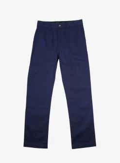Elastic Waist Drawcord Stretched Twill Chino