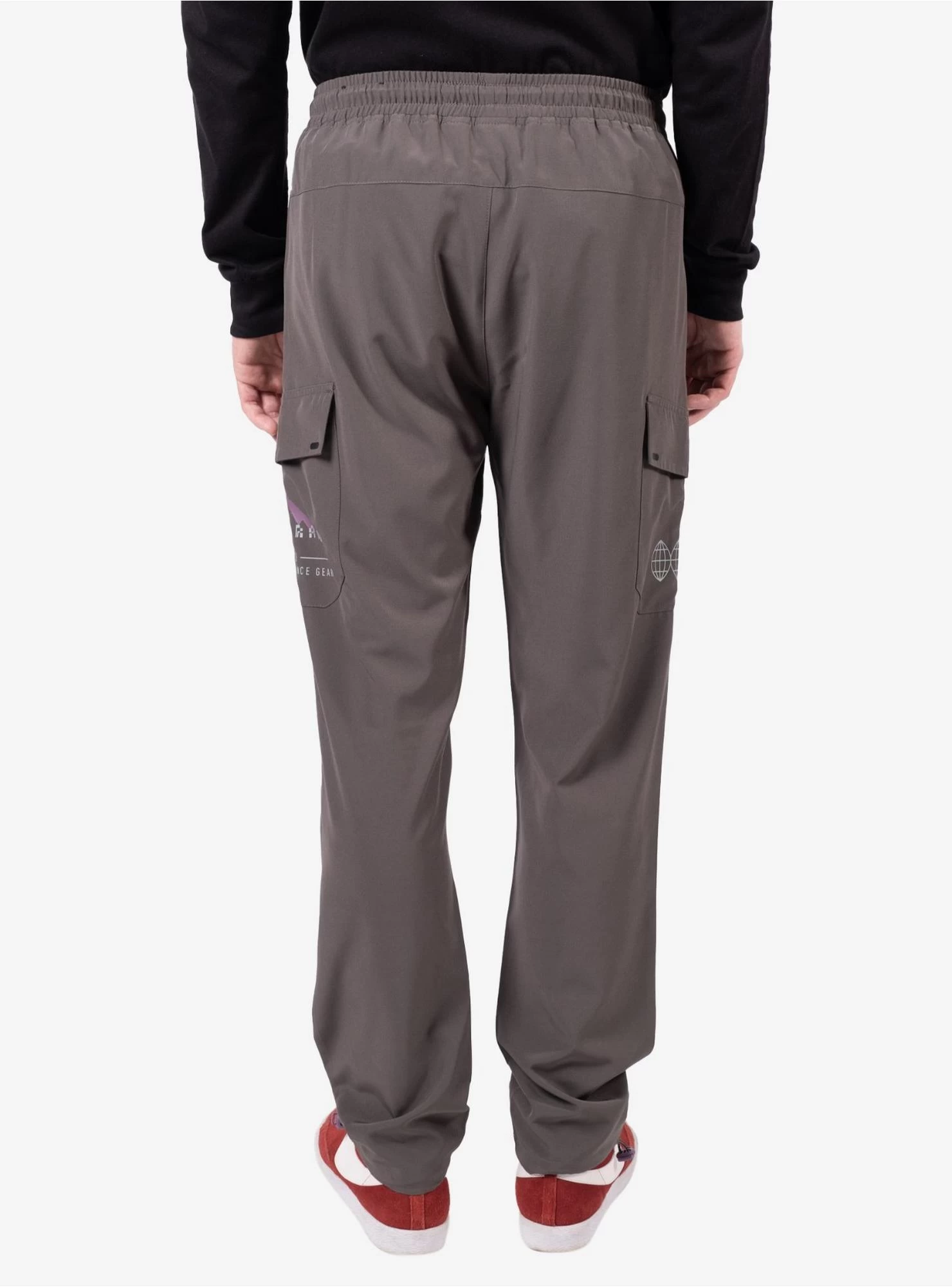 Four Way Stretch Nylon Pant Charcoal Grey - Image 4