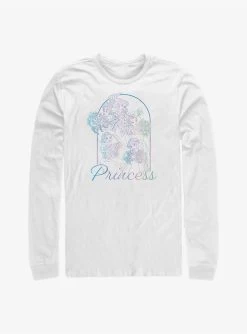 Disney100 Princess Line Art Group Long-Sleeve T-Shirt