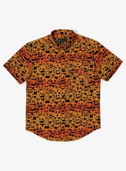 RSVLTS Jack O'Lantern Spooky Season Exclusive Button-Up Shirt