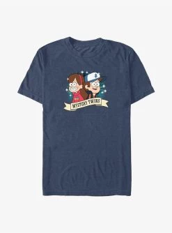 Disney Gravity Falls Mystery Twins Mabel And Dipper Big & Tall T-Shirt
