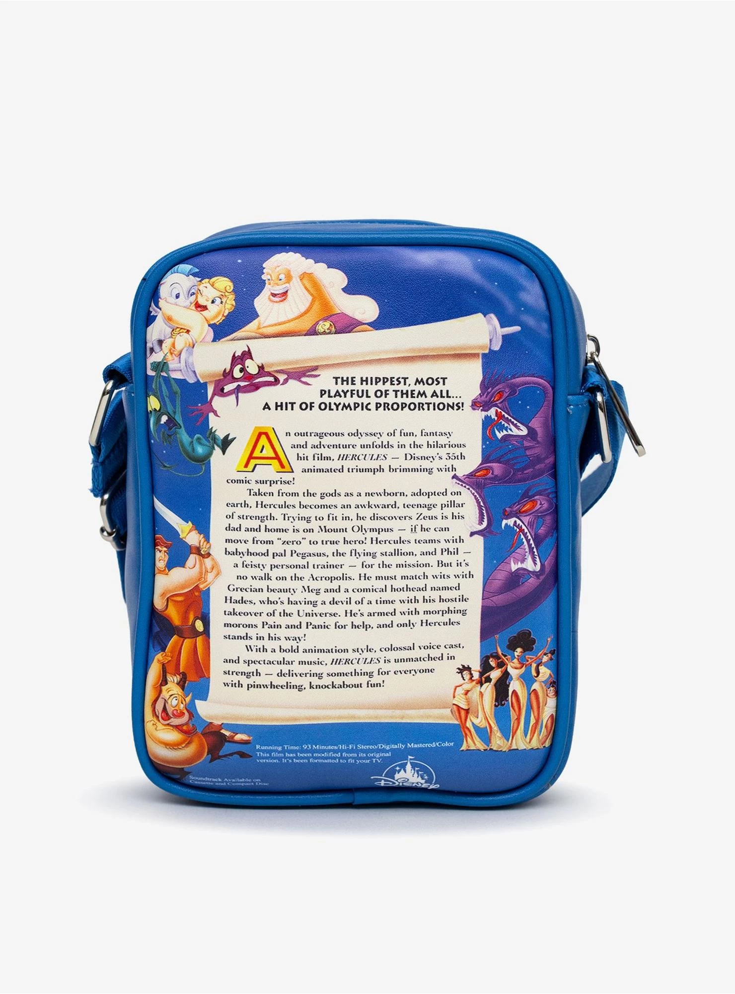 Disney Hercules VHS Movie Box Replica Crossbody Bag - Image 3