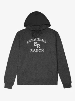 Hot Topic Seemingly Ranch Sign Lightweight Hoodie